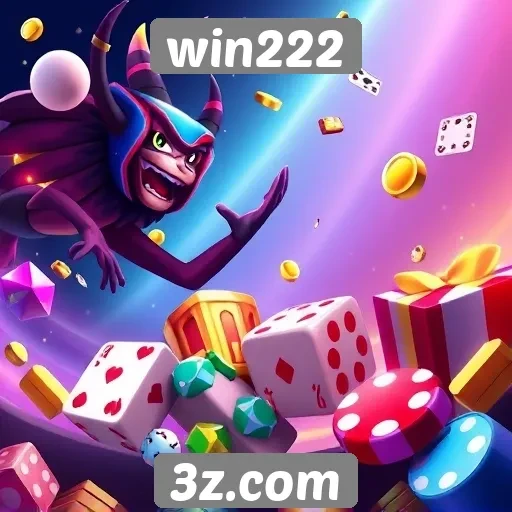 Exploração dos jogos disponíveis no win222